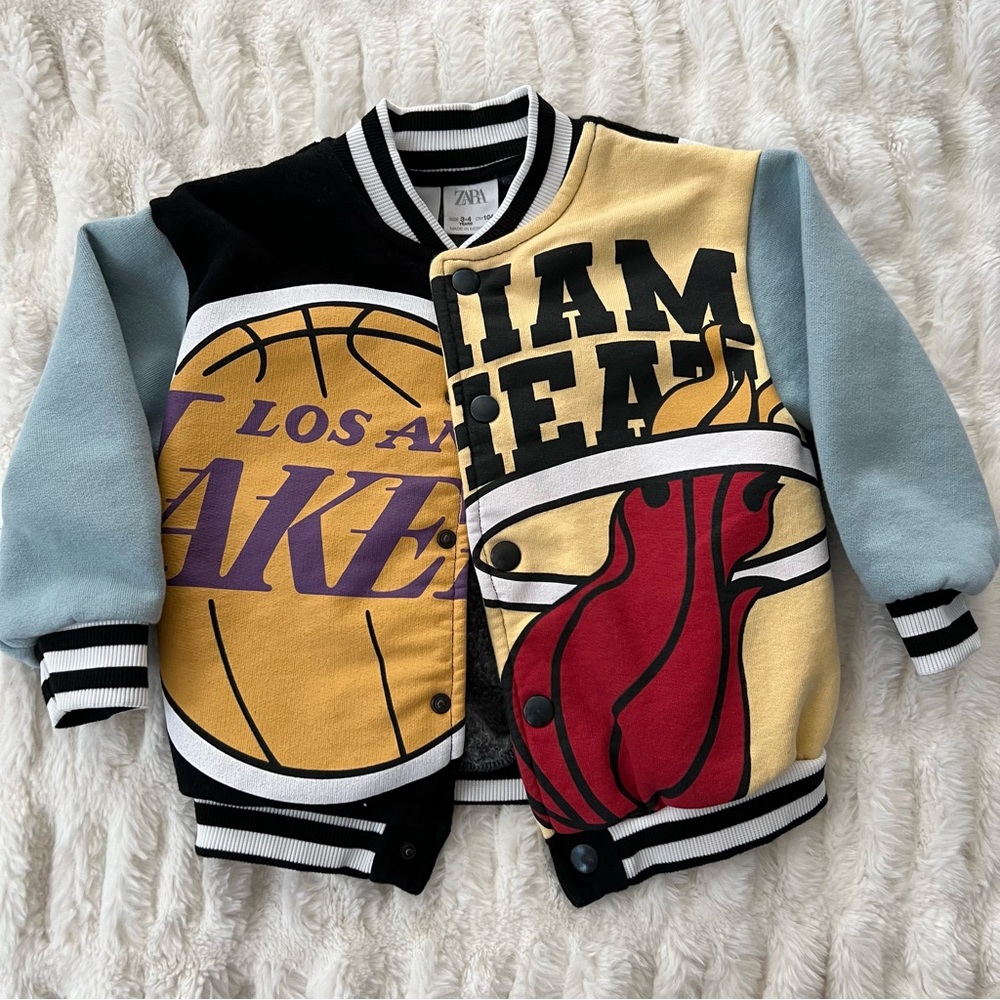 ZARA NBA Jacket (size 3-4)